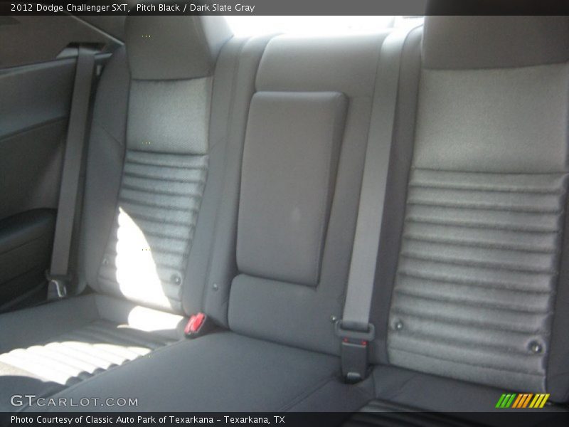 Pitch Black / Dark Slate Gray 2012 Dodge Challenger SXT