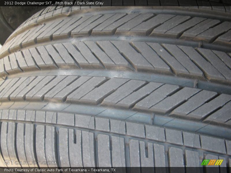 Pitch Black / Dark Slate Gray 2012 Dodge Challenger SXT