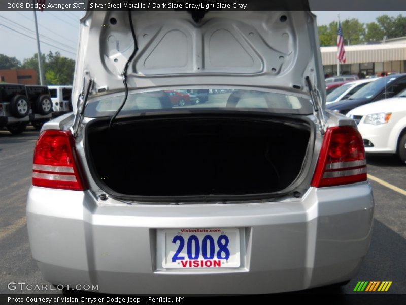 Silver Steel Metallic / Dark Slate Gray/Light Slate Gray 2008 Dodge Avenger SXT