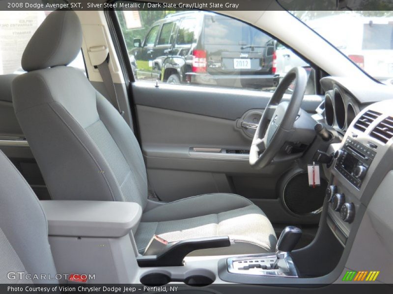 Silver Steel Metallic / Dark Slate Gray/Light Slate Gray 2008 Dodge Avenger SXT