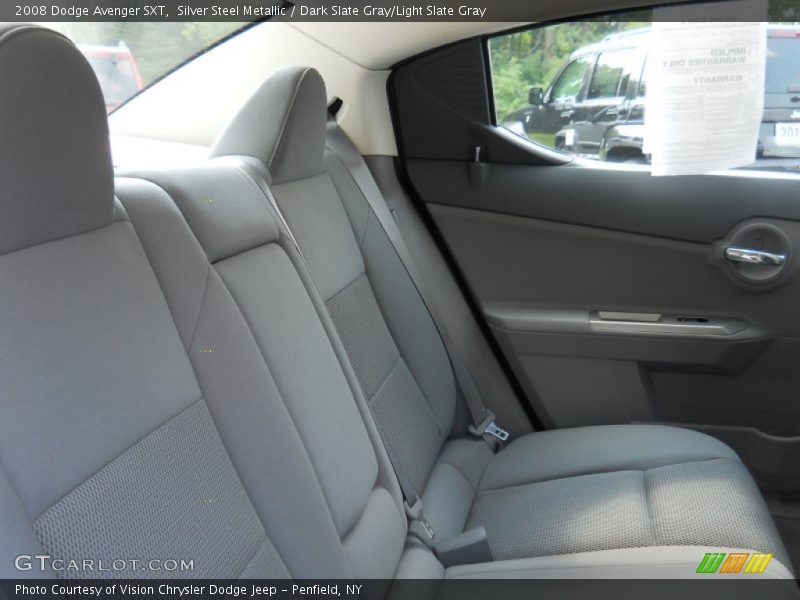 Silver Steel Metallic / Dark Slate Gray/Light Slate Gray 2008 Dodge Avenger SXT