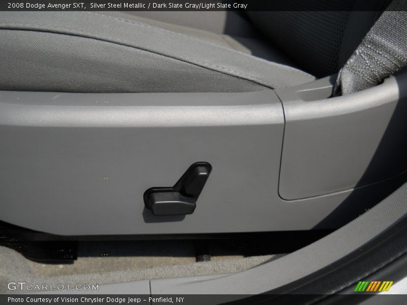 Silver Steel Metallic / Dark Slate Gray/Light Slate Gray 2008 Dodge Avenger SXT