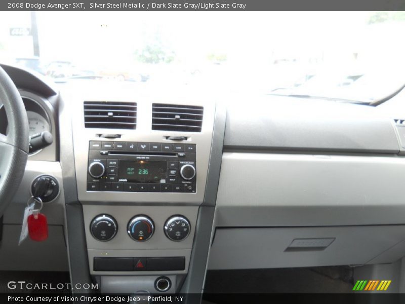 Silver Steel Metallic / Dark Slate Gray/Light Slate Gray 2008 Dodge Avenger SXT