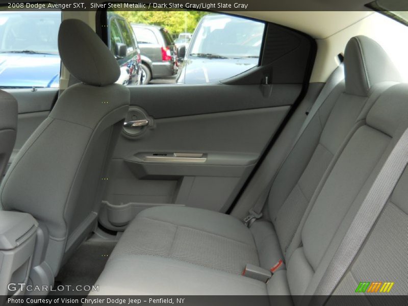 Silver Steel Metallic / Dark Slate Gray/Light Slate Gray 2008 Dodge Avenger SXT