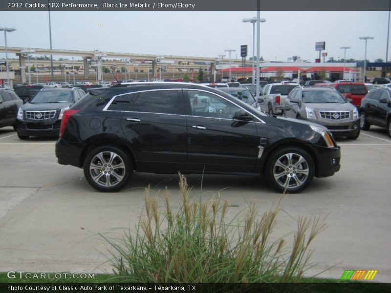 Black Ice Metallic / Ebony/Ebony 2012 Cadillac SRX Performance