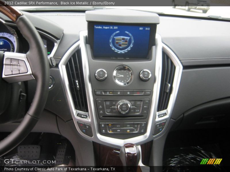 Black Ice Metallic / Ebony/Ebony 2012 Cadillac SRX Performance