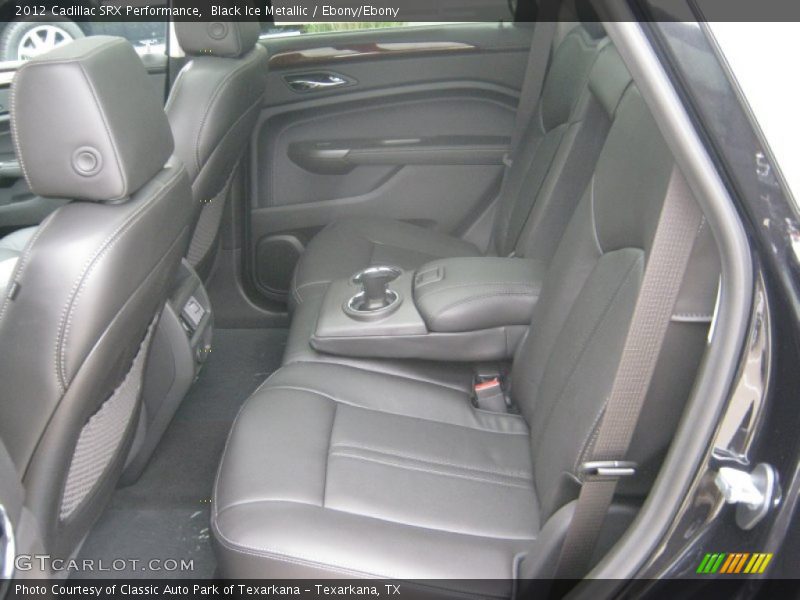 Black Ice Metallic / Ebony/Ebony 2012 Cadillac SRX Performance