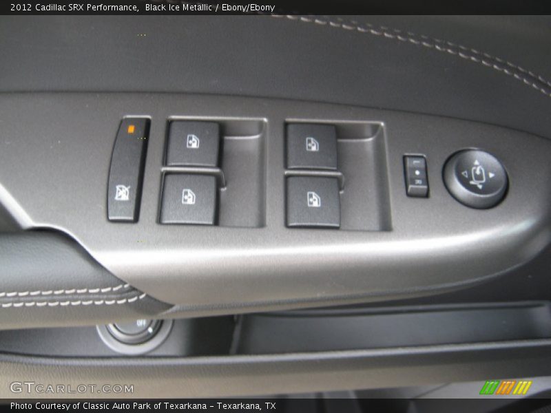 Black Ice Metallic / Ebony/Ebony 2012 Cadillac SRX Performance