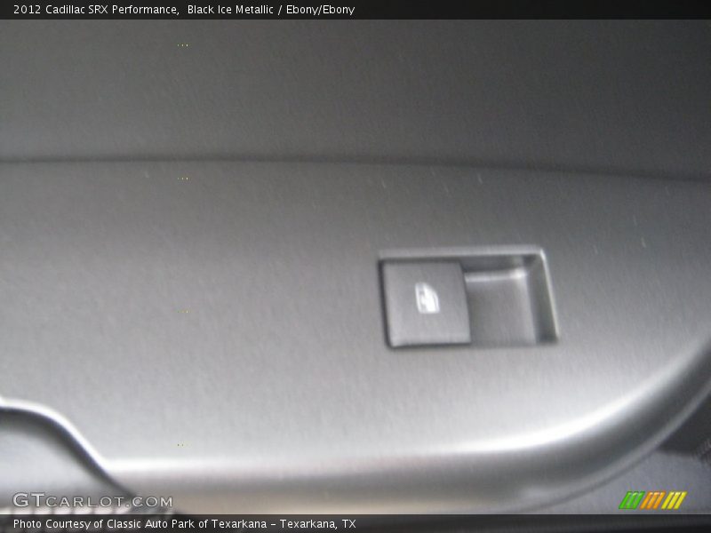 Black Ice Metallic / Ebony/Ebony 2012 Cadillac SRX Performance