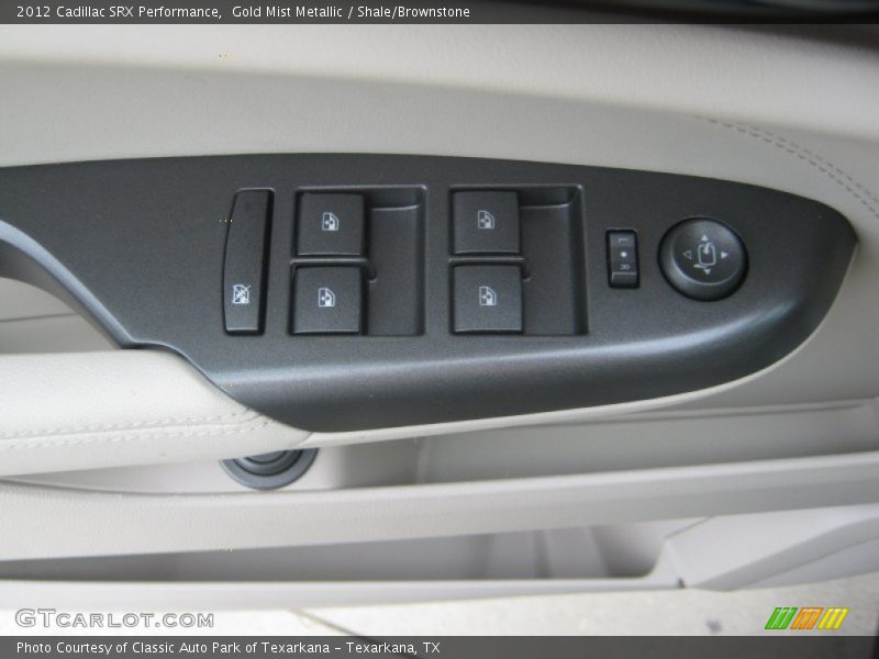 Gold Mist Metallic / Shale/Brownstone 2012 Cadillac SRX Performance