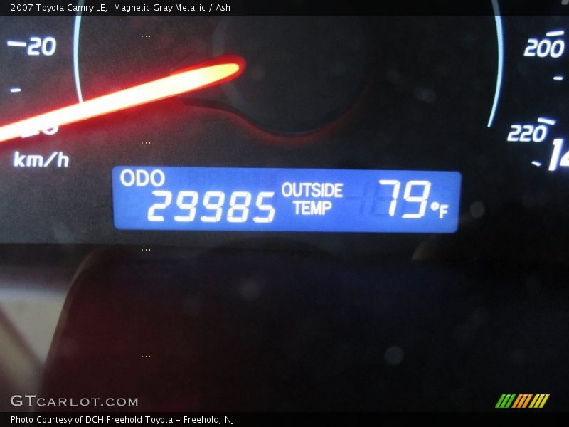 Magnetic Gray Metallic / Ash 2007 Toyota Camry LE