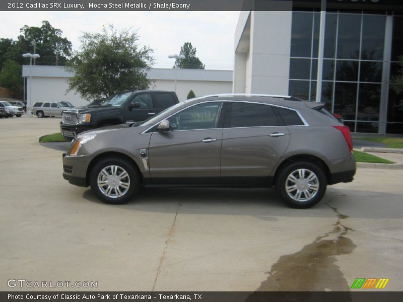 Mocha Steel Metallic / Shale/Ebony 2012 Cadillac SRX Luxury