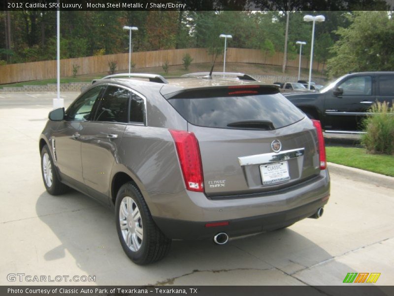 Mocha Steel Metallic / Shale/Ebony 2012 Cadillac SRX Luxury