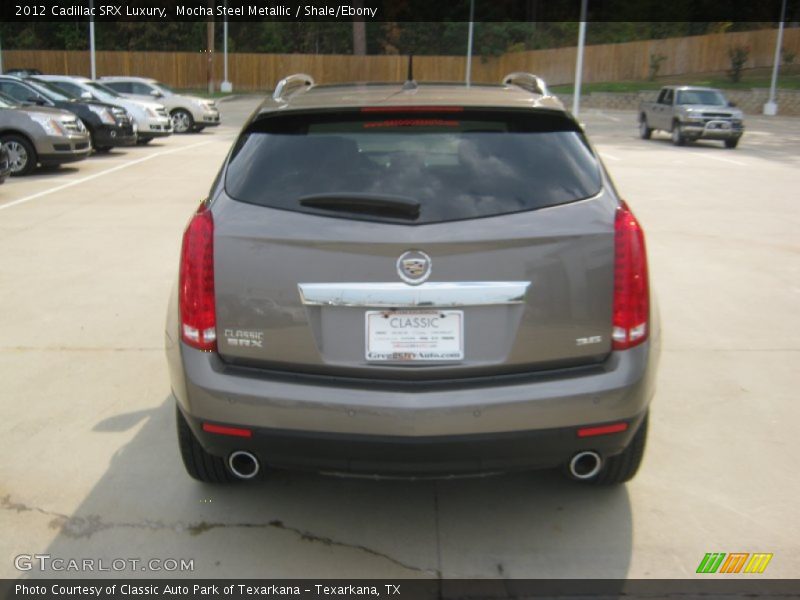 Mocha Steel Metallic / Shale/Ebony 2012 Cadillac SRX Luxury