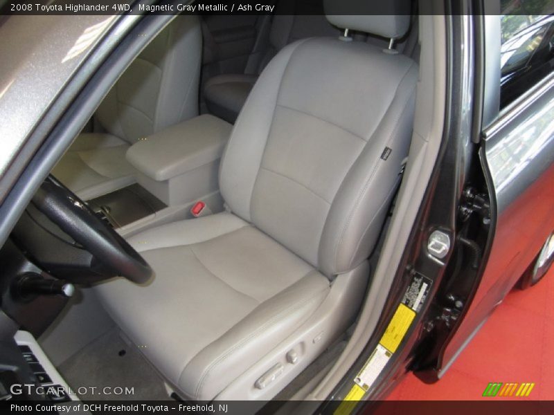 Magnetic Gray Metallic / Ash Gray 2008 Toyota Highlander 4WD