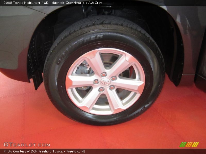 Magnetic Gray Metallic / Ash Gray 2008 Toyota Highlander 4WD