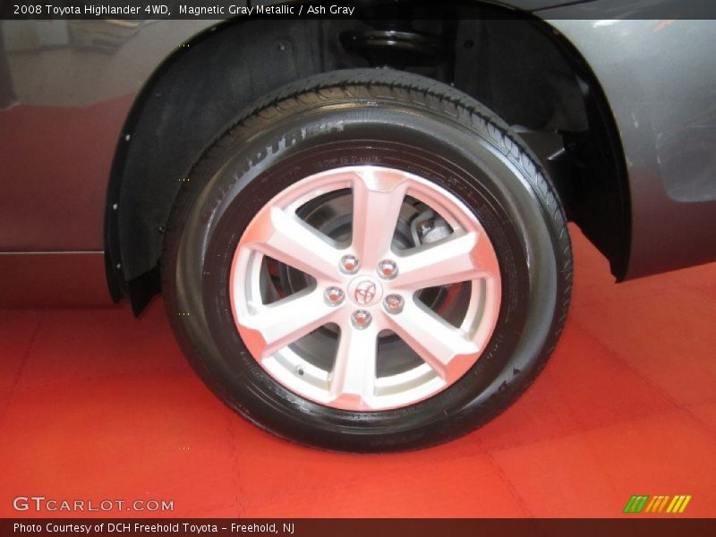 Magnetic Gray Metallic / Ash Gray 2008 Toyota Highlander 4WD