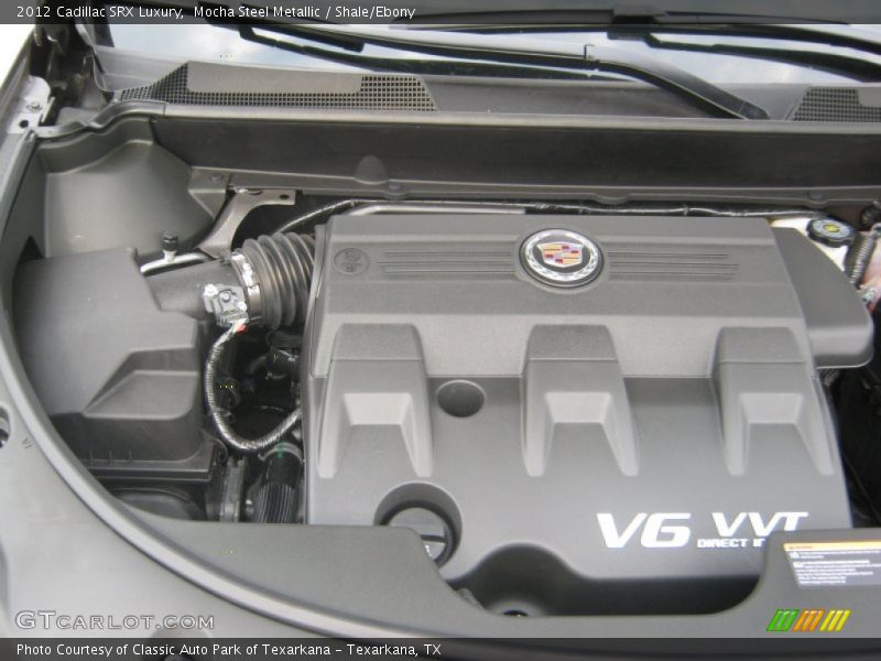 Mocha Steel Metallic / Shale/Ebony 2012 Cadillac SRX Luxury