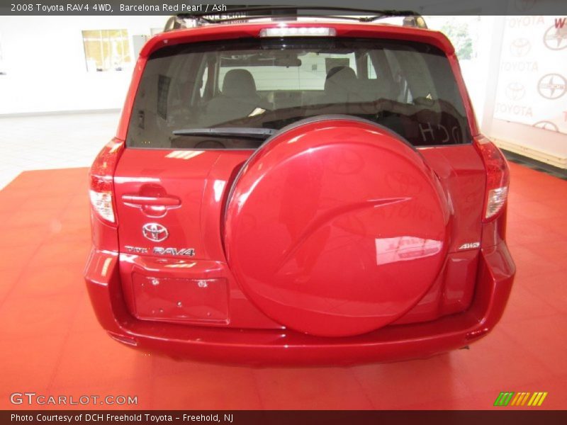 Barcelona Red Pearl / Ash 2008 Toyota RAV4 4WD