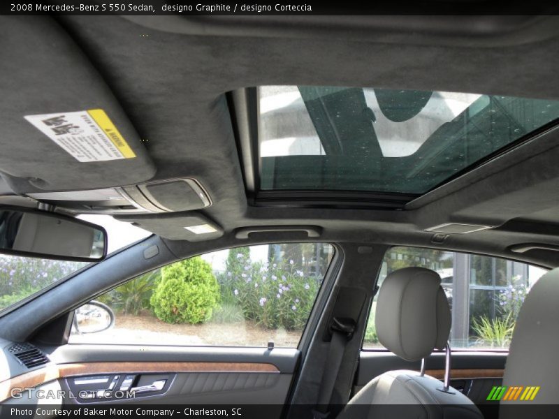 designo Graphite / designo Corteccia 2008 Mercedes-Benz S 550 Sedan