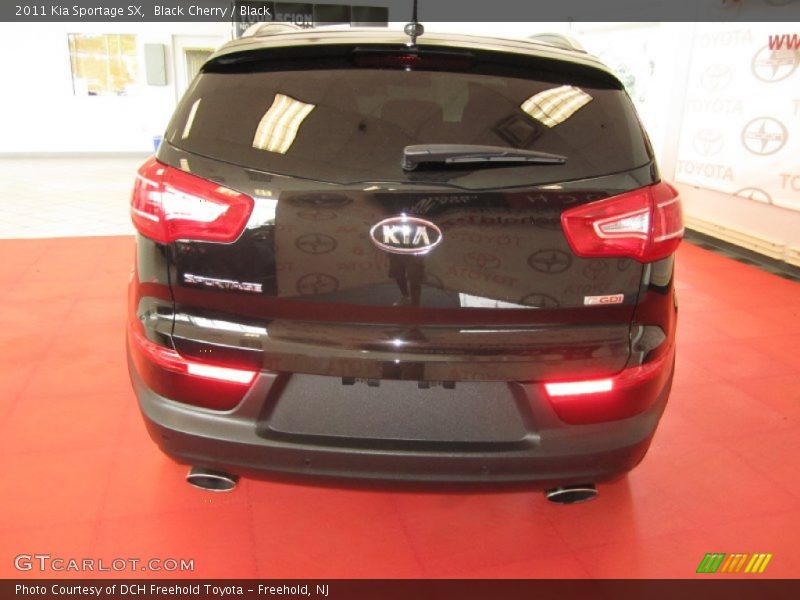 Black Cherry / Black 2011 Kia Sportage SX