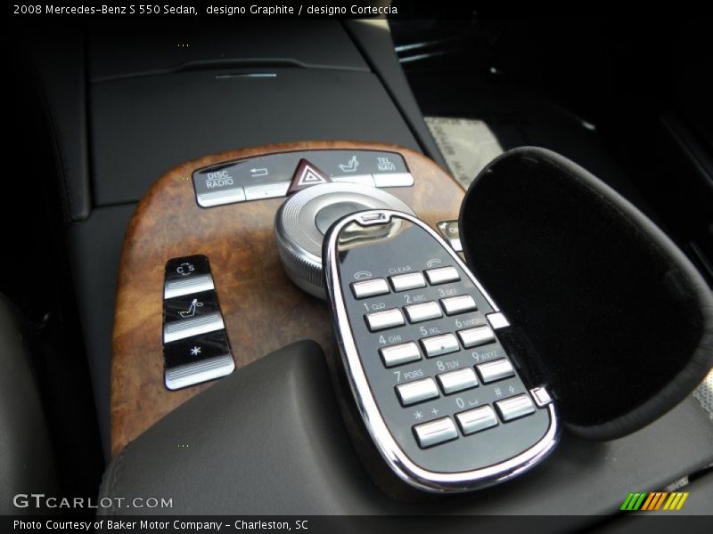 Controls of 2008 S 550 Sedan