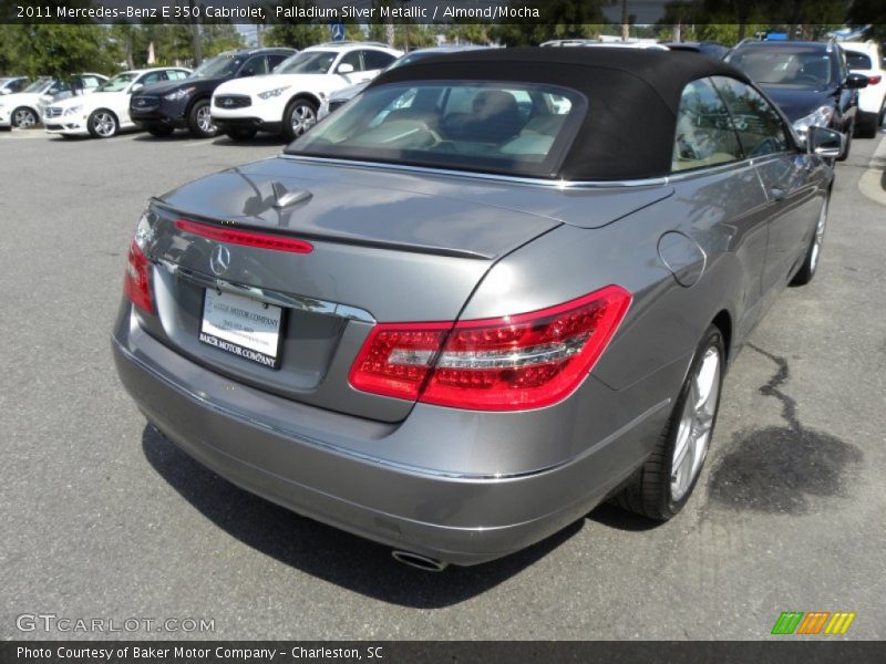 Palladium Silver Metallic / Almond/Mocha 2011 Mercedes-Benz E 350 Cabriolet