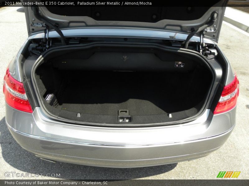 Palladium Silver Metallic / Almond/Mocha 2011 Mercedes-Benz E 350 Cabriolet
