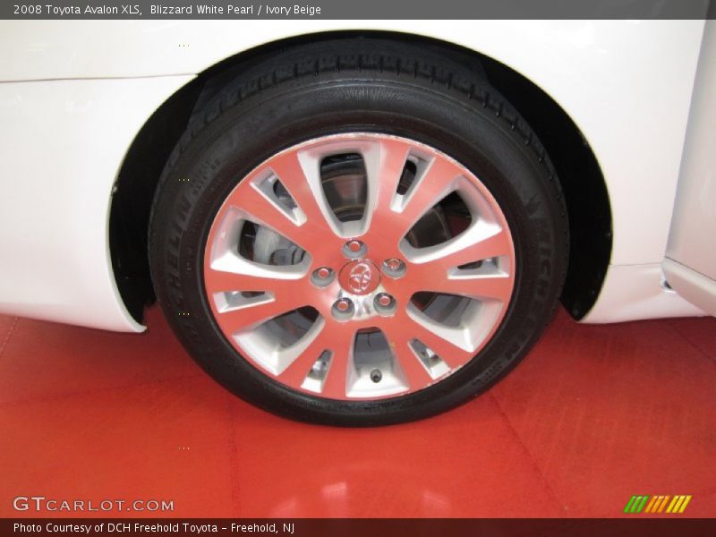 Blizzard White Pearl / Ivory Beige 2008 Toyota Avalon XLS