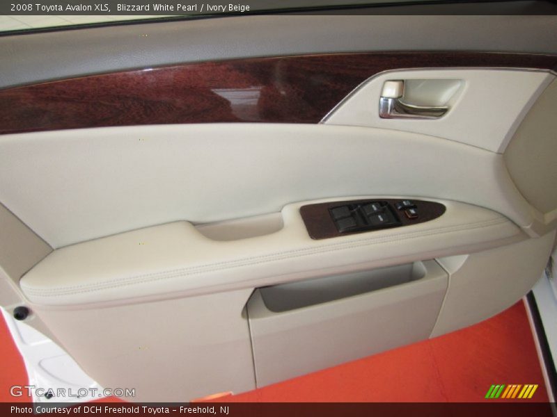 Blizzard White Pearl / Ivory Beige 2008 Toyota Avalon XLS