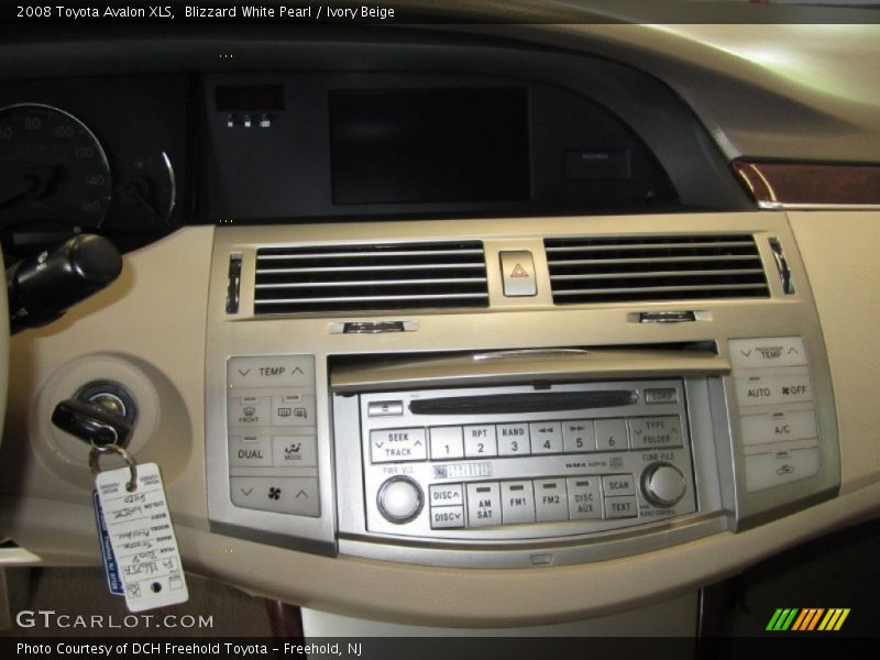 Blizzard White Pearl / Ivory Beige 2008 Toyota Avalon XLS