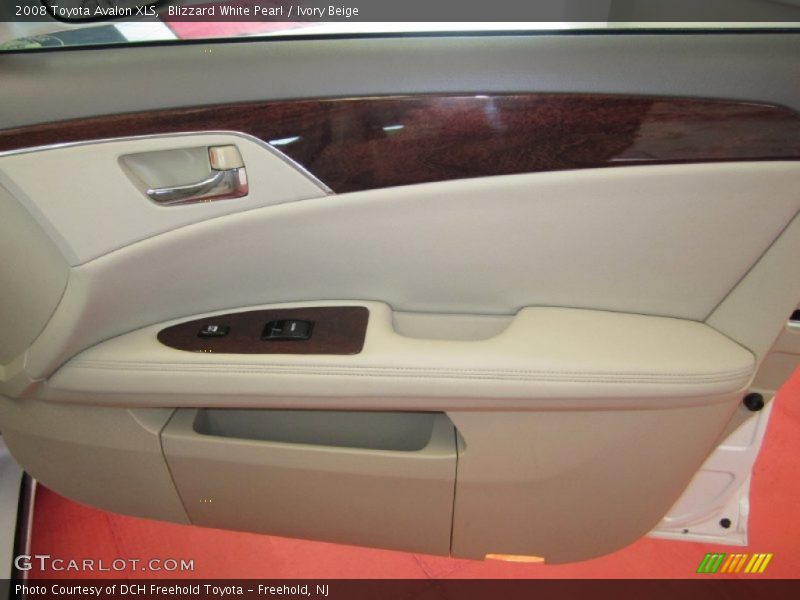 Blizzard White Pearl / Ivory Beige 2008 Toyota Avalon XLS