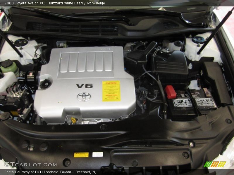 Blizzard White Pearl / Ivory Beige 2008 Toyota Avalon XLS