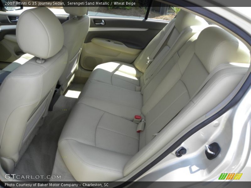 Serengeti Sand Metallic / Wheat Beige 2007 Infiniti G 35 Journey Sedan