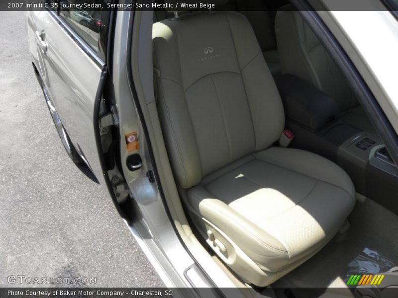 Serengeti Sand Metallic / Wheat Beige 2007 Infiniti G 35 Journey Sedan