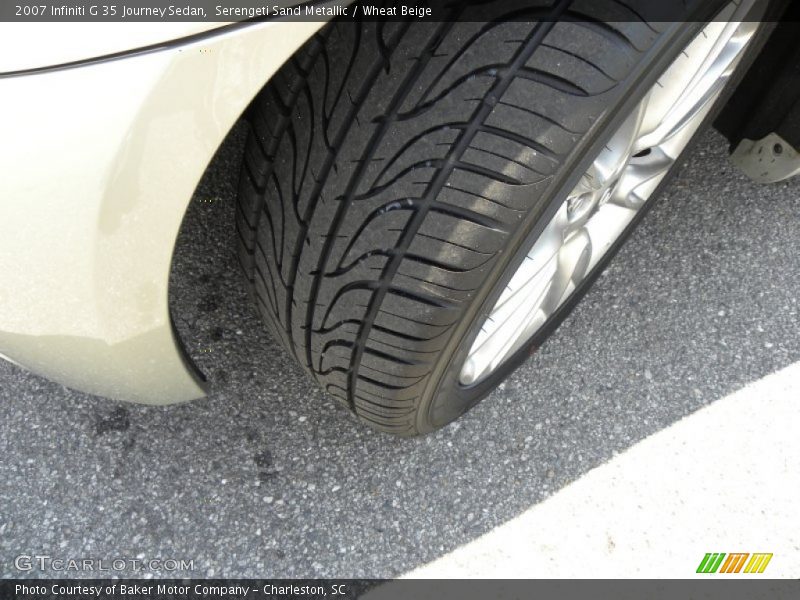 Serengeti Sand Metallic / Wheat Beige 2007 Infiniti G 35 Journey Sedan