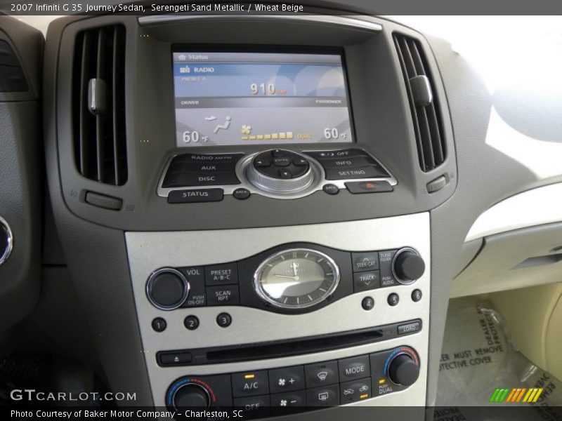 Serengeti Sand Metallic / Wheat Beige 2007 Infiniti G 35 Journey Sedan