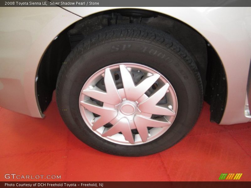 Silver Shadow Pearl / Stone 2008 Toyota Sienna LE