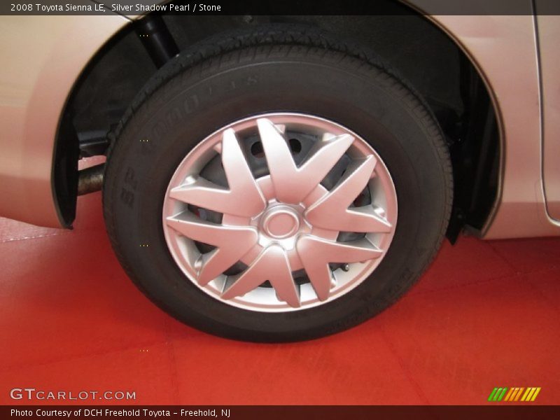 Silver Shadow Pearl / Stone 2008 Toyota Sienna LE