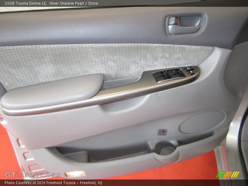 Silver Shadow Pearl / Stone 2008 Toyota Sienna LE
