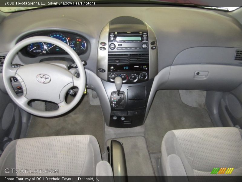 Silver Shadow Pearl / Stone 2008 Toyota Sienna LE
