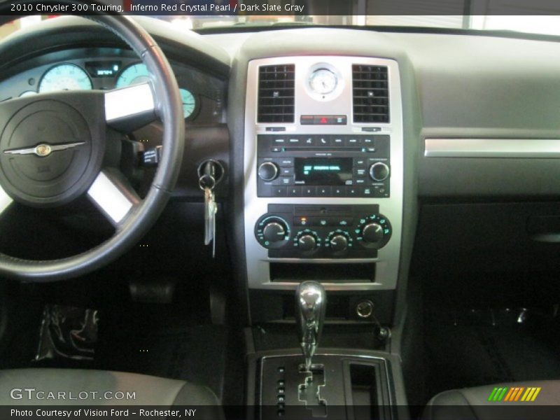 Inferno Red Crystal Pearl / Dark Slate Gray 2010 Chrysler 300 Touring