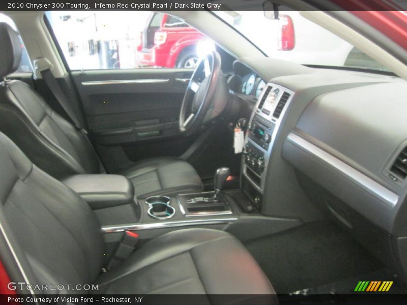 Inferno Red Crystal Pearl / Dark Slate Gray 2010 Chrysler 300 Touring