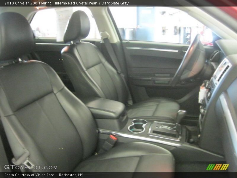 Inferno Red Crystal Pearl / Dark Slate Gray 2010 Chrysler 300 Touring
