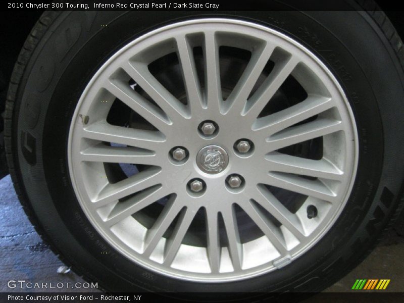 Inferno Red Crystal Pearl / Dark Slate Gray 2010 Chrysler 300 Touring