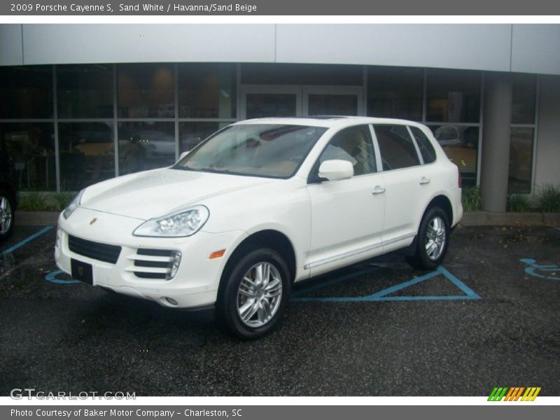 Sand White / Havanna/Sand Beige 2009 Porsche Cayenne S