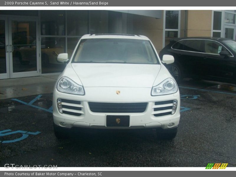 Sand White / Havanna/Sand Beige 2009 Porsche Cayenne S
