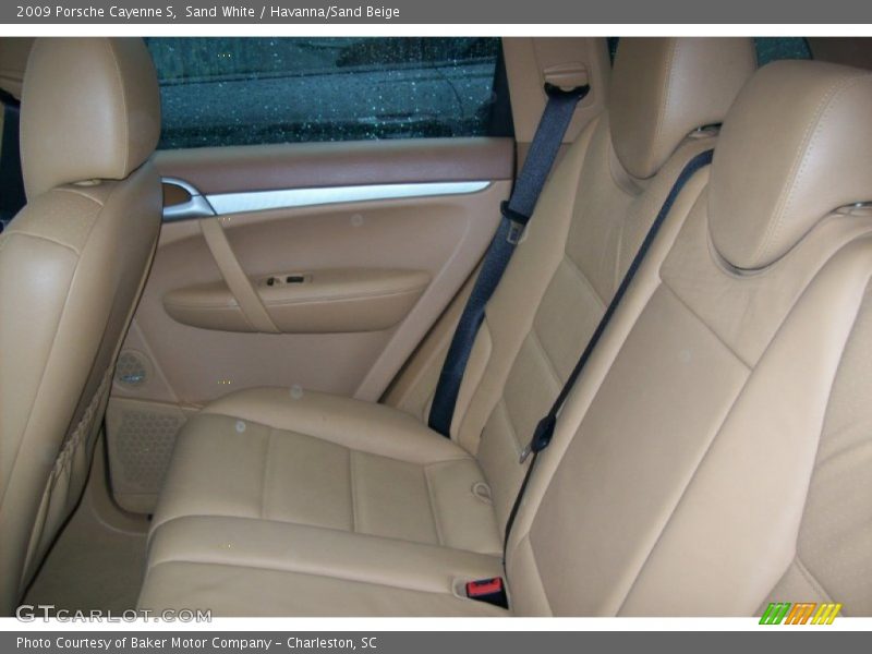 Sand White / Havanna/Sand Beige 2009 Porsche Cayenne S