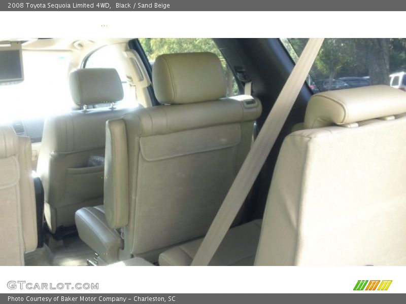 Black / Sand Beige 2008 Toyota Sequoia Limited 4WD