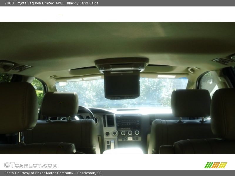 Black / Sand Beige 2008 Toyota Sequoia Limited 4WD